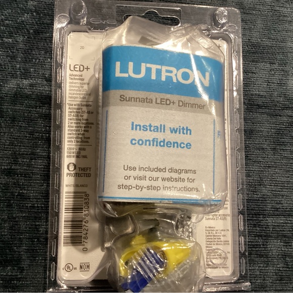 Sunnata Touch Dimmer Switch,LED,Incandescent and Halogen,150-Watt/Single-Pole - Picture 3 of 3